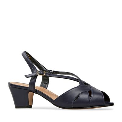 van dal navy sandals