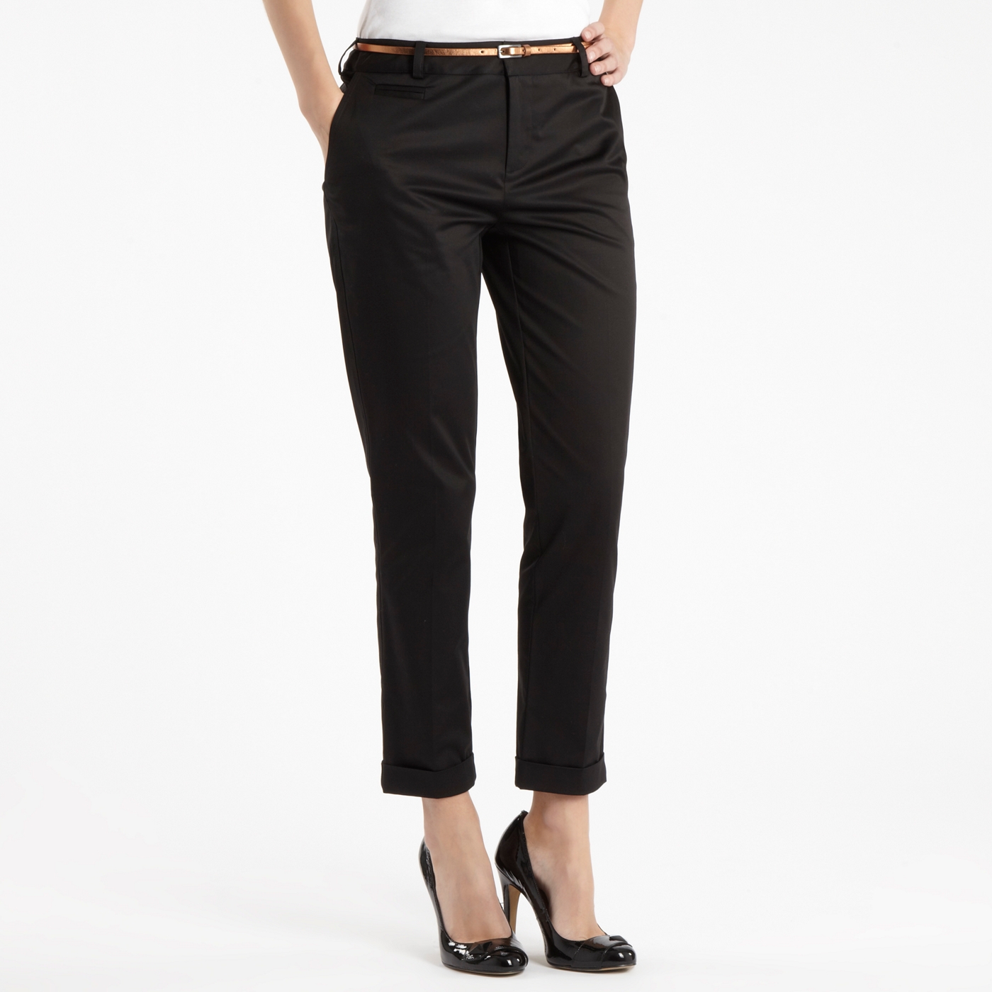 Butterfly by Matthew Williamson Black chino trousers