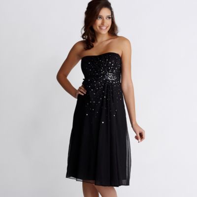 20% off Black Sequin Debut Dress