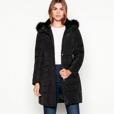 Maine New England - Black duck down puffer coat