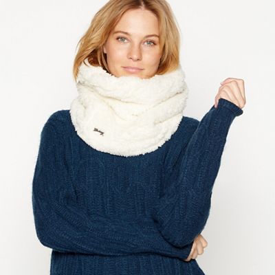 Mantaray - Cream borg snood