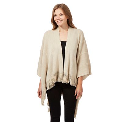 The Collection Natural knitted wrap | Debenhams