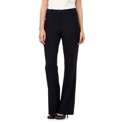 The Collection Navy bootcut trousers | Debenhams