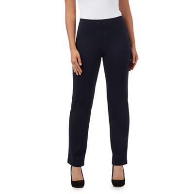 The Collection Navy ponte trousers | Debenhams