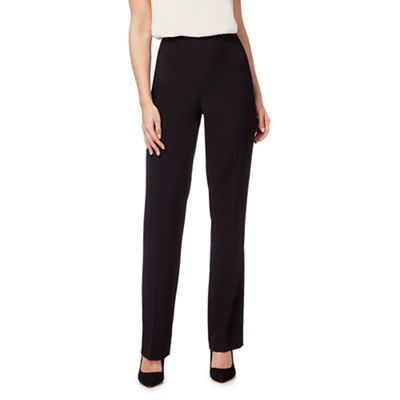 The Collection - Black straight leg trousers