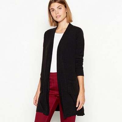 The Collection - Black long sleeve cardigan