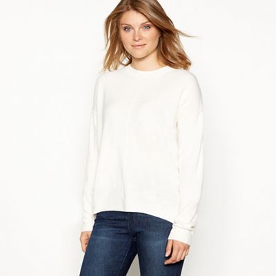 The Collection - Ivory supersoft long sleeve jumper