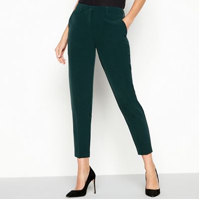 The Collection - Dark green 'Forest' suit trousers