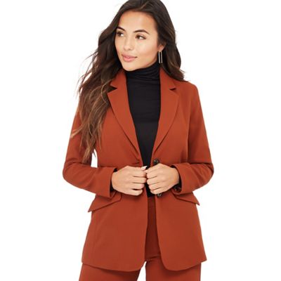 Principles Petite - Dark tan 'Tobacco' petite suit jacket