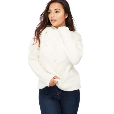 Principles Petite - Ivory Chunky Knit Petite Jumper