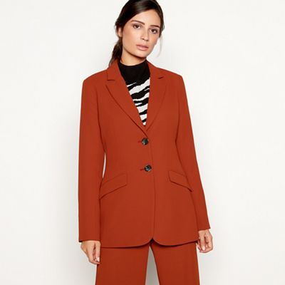 Principles - Dark tan 'Tobacco' suit jacket