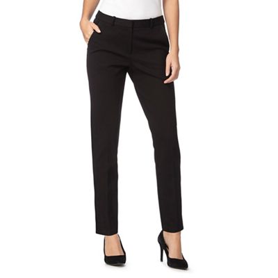 Principles Black ponte smart trousers | Debenhams