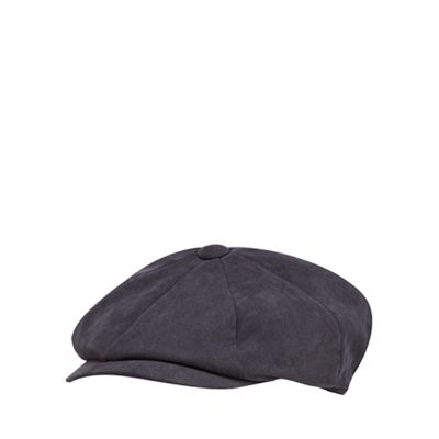 The Collection - Blue moulded baker boy cap