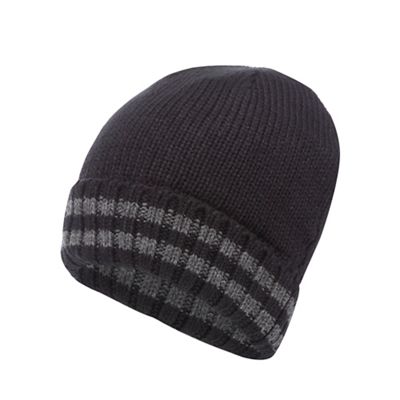Maine New England - Black 'Thinsulate' beanie hat
