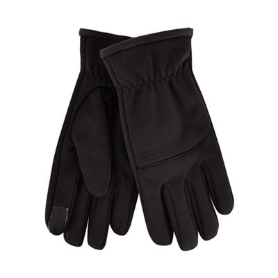 Maine New England - Black thermal touch screen gloves