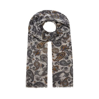 Hammond & Co. by Patrick Grant - Multicoloured paisley print dress scarf