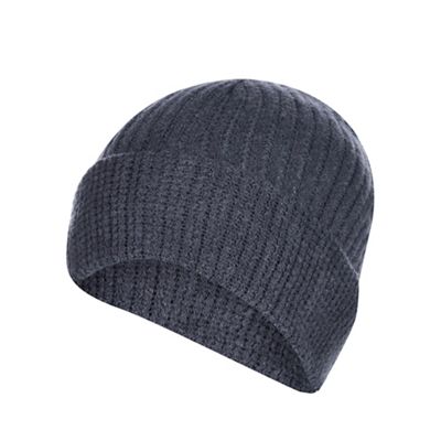 Red Herring - Blue knitted beanie hat