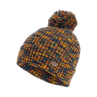 Mantaray - Multicoloured twist knit bobble hat