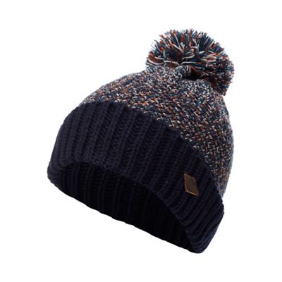 Mantaray - Navy twist knit bobble hat