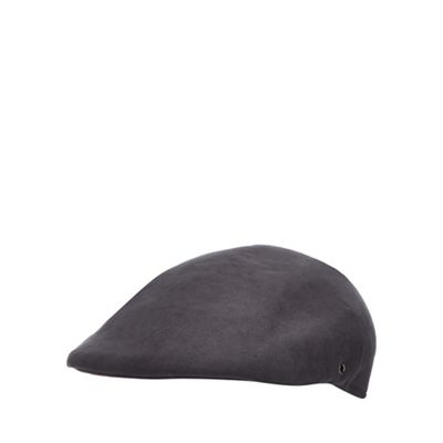 The Collection - Blue textured flat cap