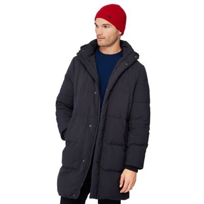 J by Jasper Conran - Red knitted merino wool beanie