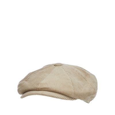 Hammond & Co. by Patrick Grant - Cream corduroy baker boy hat