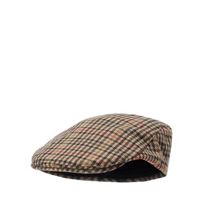 Hammond & Co. by Patrick Grant - Multicoloured 'Country Tweed' flatcap