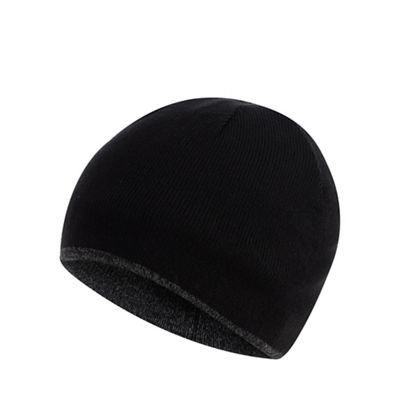Maine New England - Black thermal knit beanie