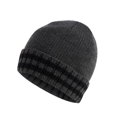 Maine New England - Grey tipped thermal knit beanie