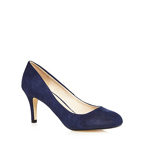 The Collection Navy high stiletto heel court shoes | Debenhams