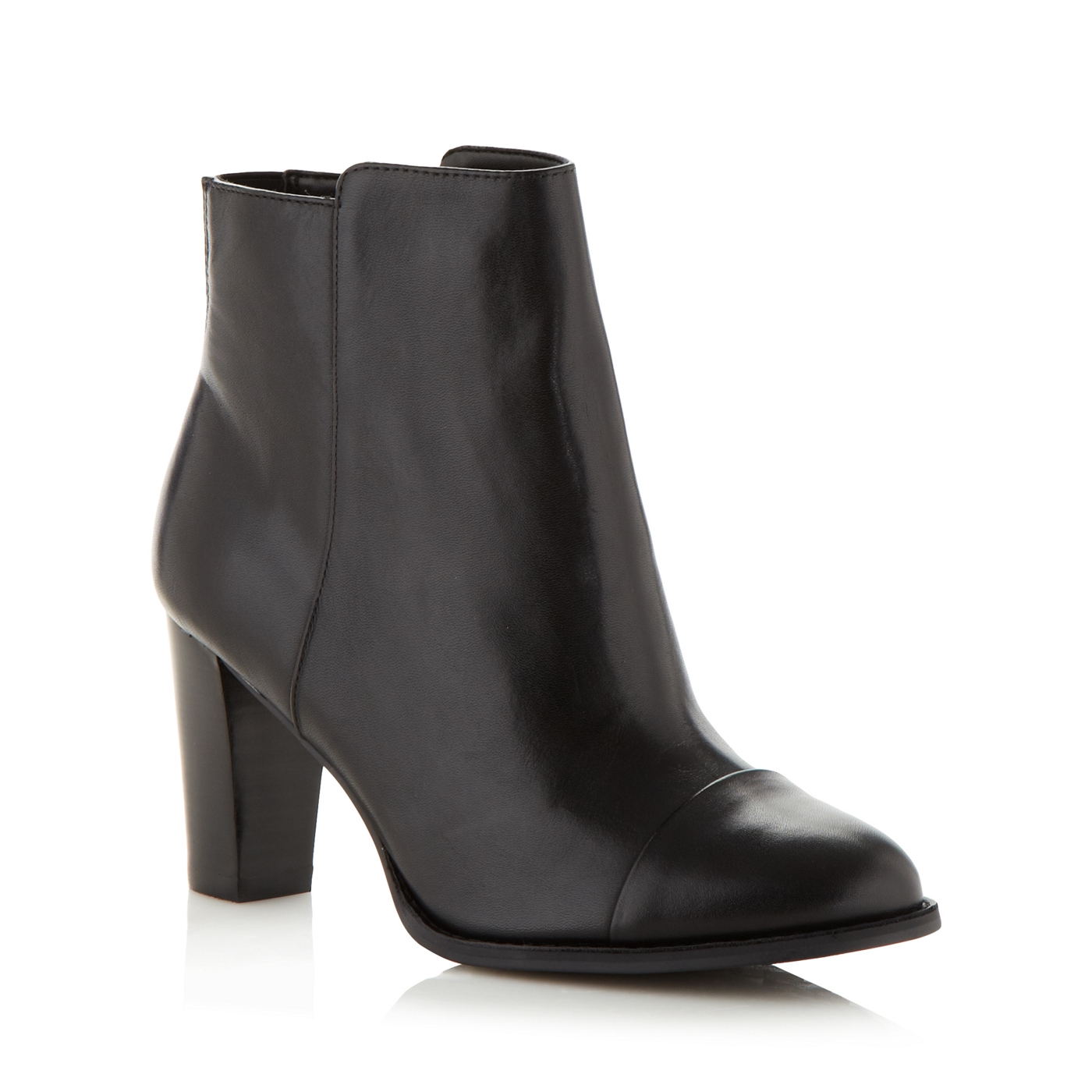 Clarks Black kacia alfresco leather high ankle boots