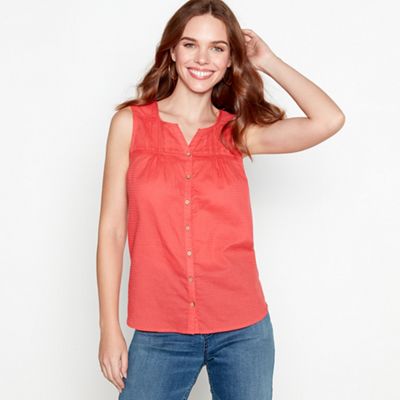 Mantaray - Red cotton top