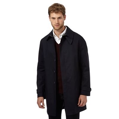 Hammond & Co. by Patrick Grant Navy shower resistant mac coat | Debenhams