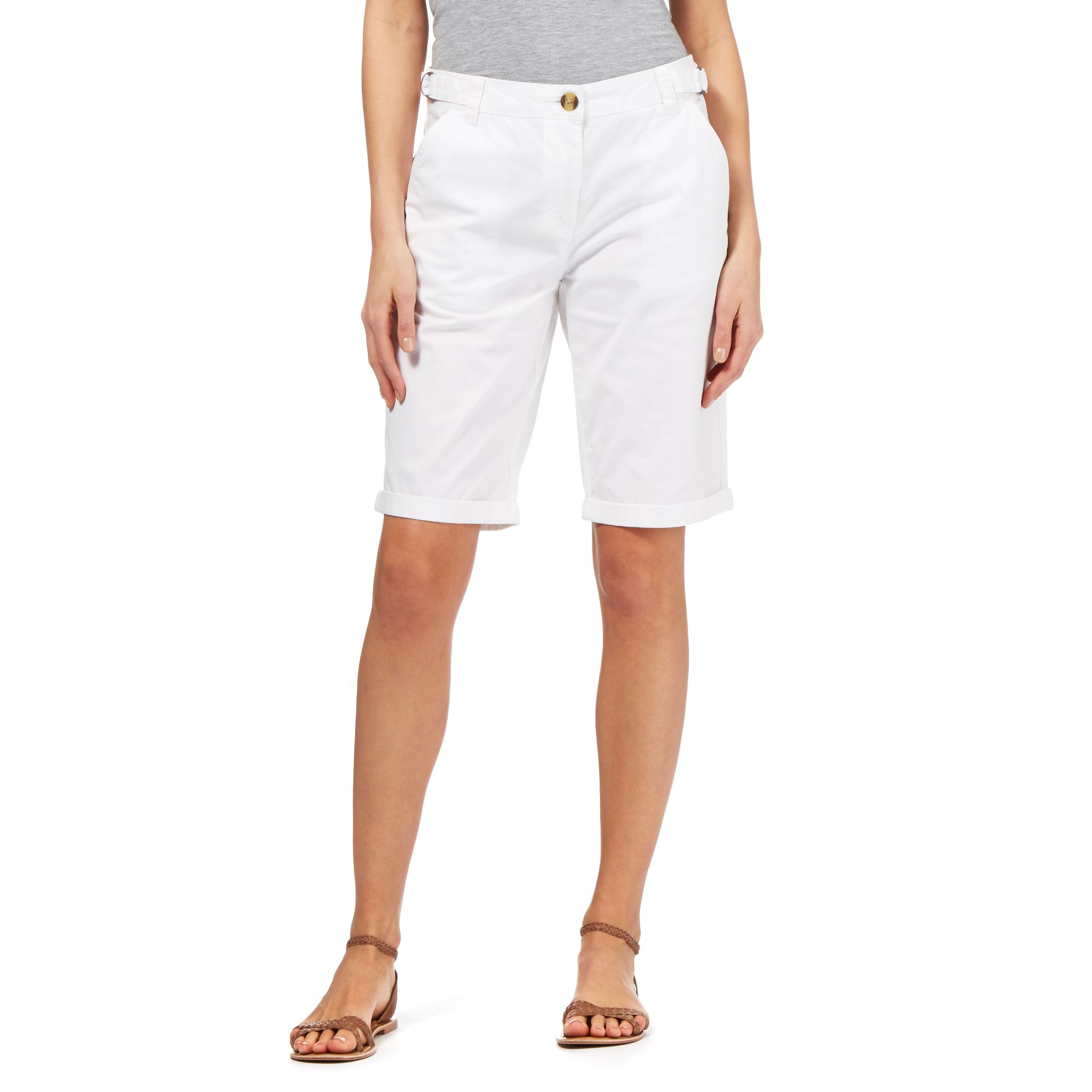 The Collection Womens White Chino Shorts From Debenhams | eBay