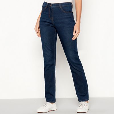 The Collection - Dark blue mid rise straight leg jeans