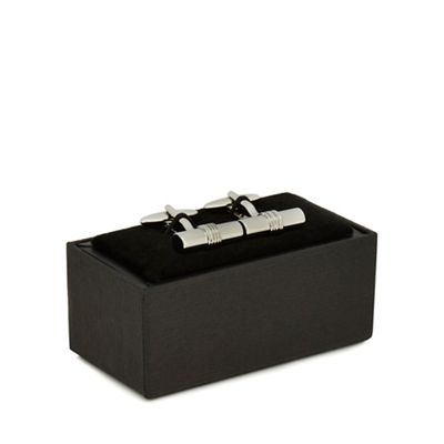 The Collection - Silver bar cufflinks