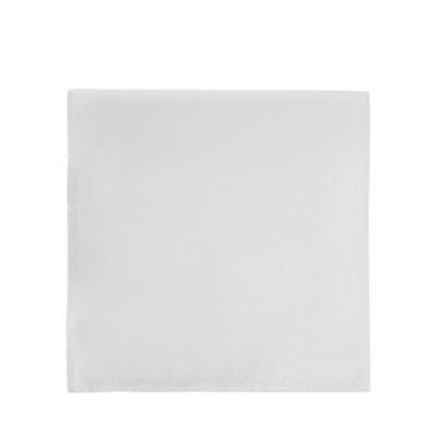 Black Tie - White pocket square