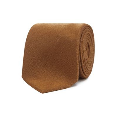 J by Jasper Conran - Gold textured luxury tie