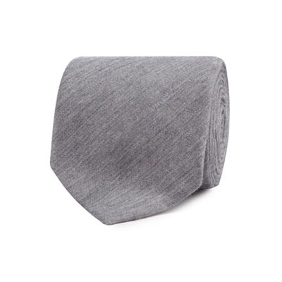 Hammond & Co. by Patrick Grant - Grey chambray tie
