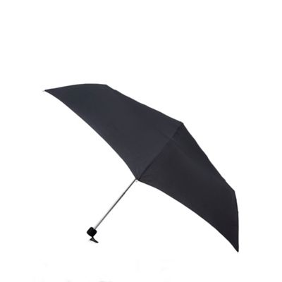 Fulton - Black extendable slim umbrella