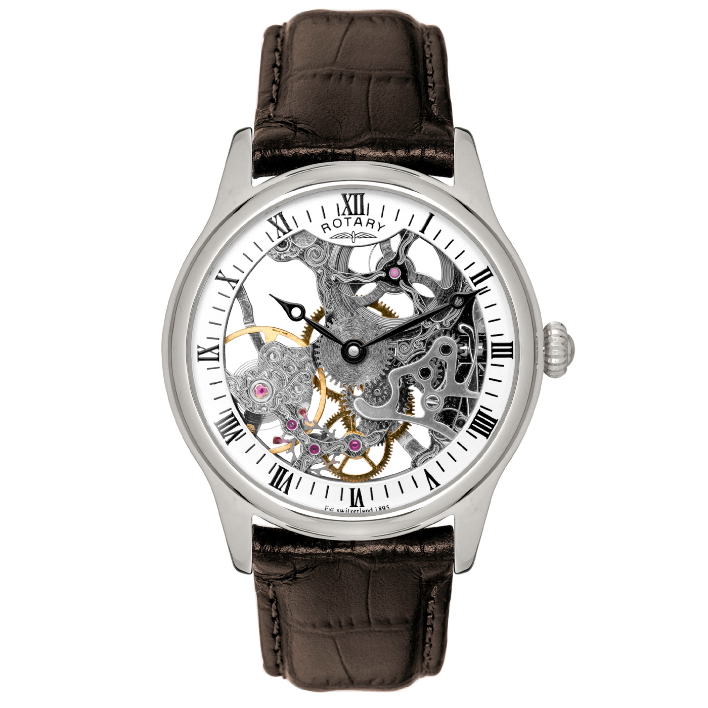 Rotary Mens automatic strap watch