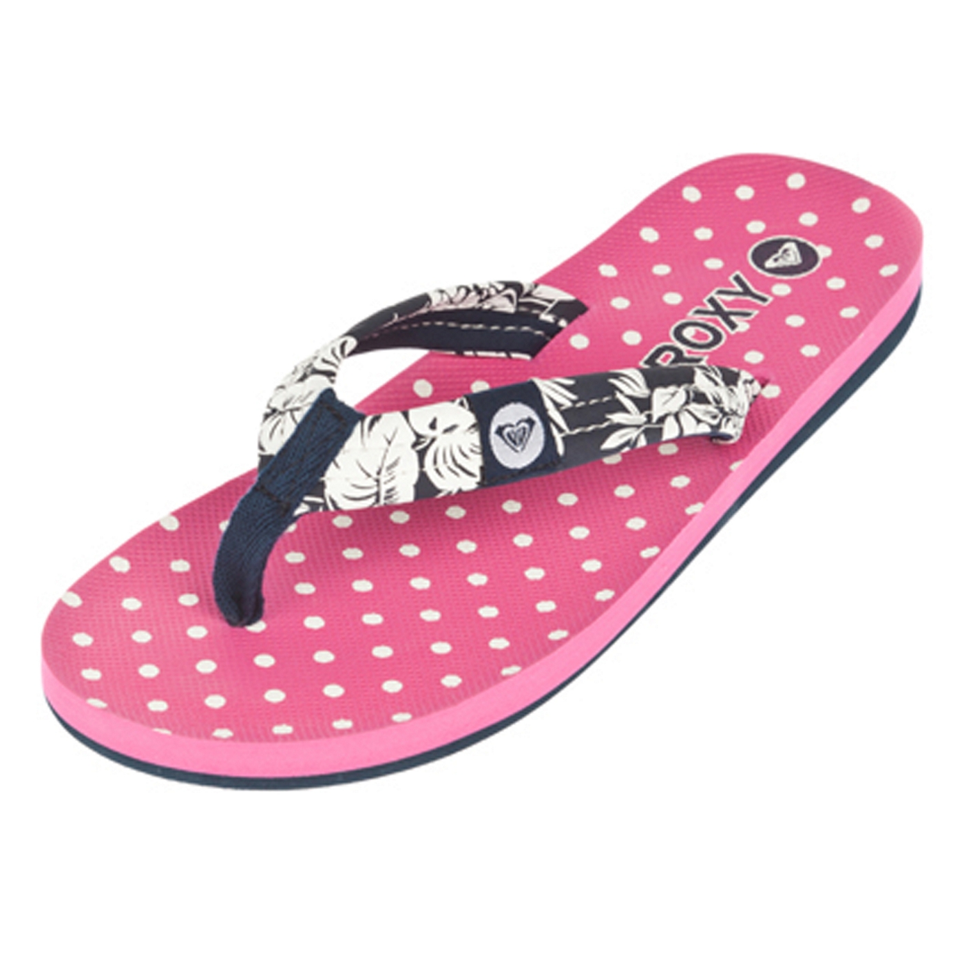 Roxy Pink talia flip flops
