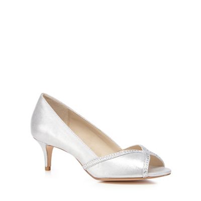 debenhams silver shoes sale