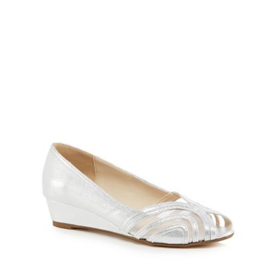 silver shoes debenhams