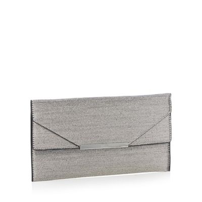 Faith - Metallic glitter 'Patricia' envelope clutch bag