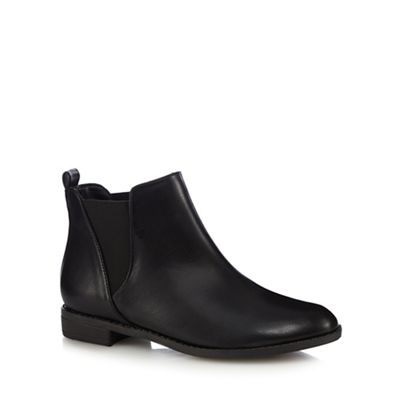 Red Herring Black Chelsea boots | Debenhams