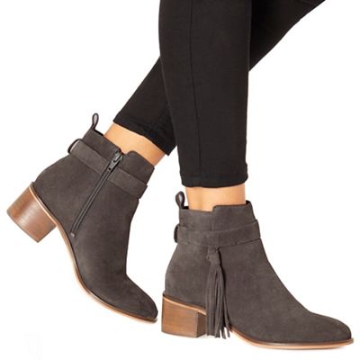 faith tan ankle boots