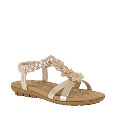 gold shoes debenhams