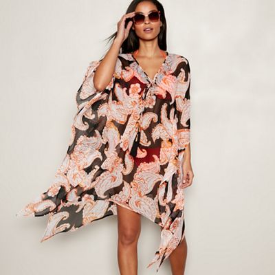 Mulicoloured Paisley Mini Kaftan