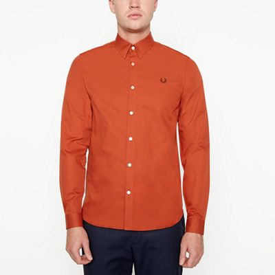 fred perry long sleeve shirt sale